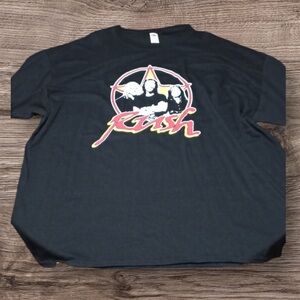 Rush Tour Black Graphic T-Shirt